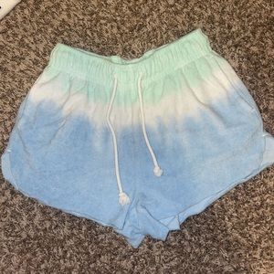 Terry cloth sweat shorts